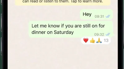 WhatsApp krijgt binnenkort emojireacties