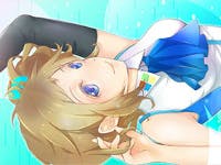 Internet Explorer in Japan: schoolmeisje in een kort rokje