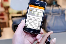Geslaagde proef betalen met mobiele telefoon