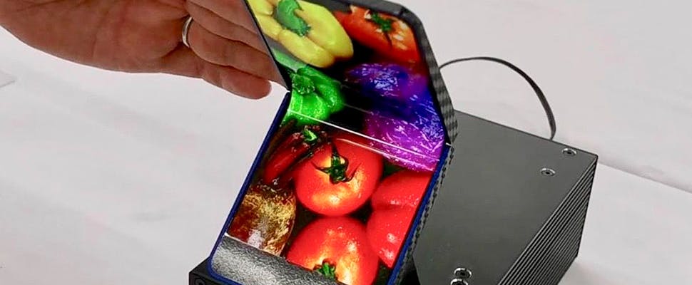 Sharp toont vouwbare smartphone met een twist