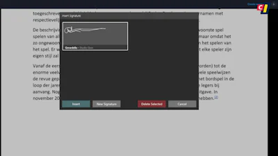Drawboard PDF – Handtekening en opmerkingen toevoegen