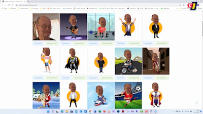 Image to cartoon – Karikatuur van een foto