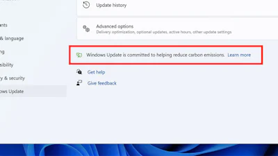 Microsoft maakt Windows 11 milieuvriendelijker