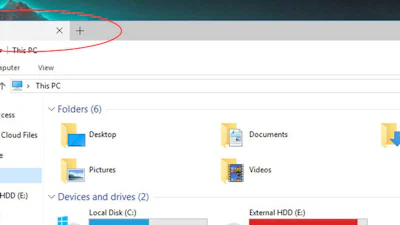 'Windows 10 krijgt tabbladen in Verkenner en software'