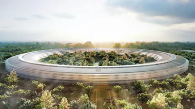 Apple presenteert plan futuristisch en duurzaam kantoor in Cupertino