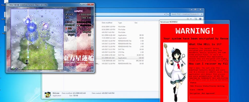 Ransomware geeft bestanden terug na uitspelen van game