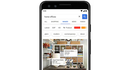 Google test nieuwe advertenties in Afbeeldingen