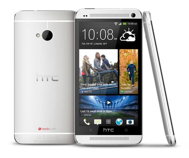 HTC kondigt grote smartphone One max met vingerafdrukscanner aan