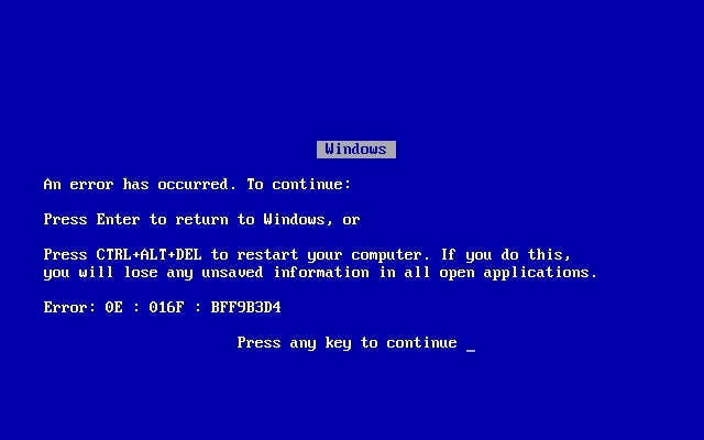 iPhone 5s kampt met ‘Blue Screen of Death’