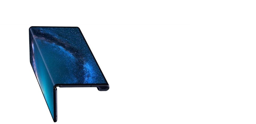 Huawei presenteert opvouwbare smartphone