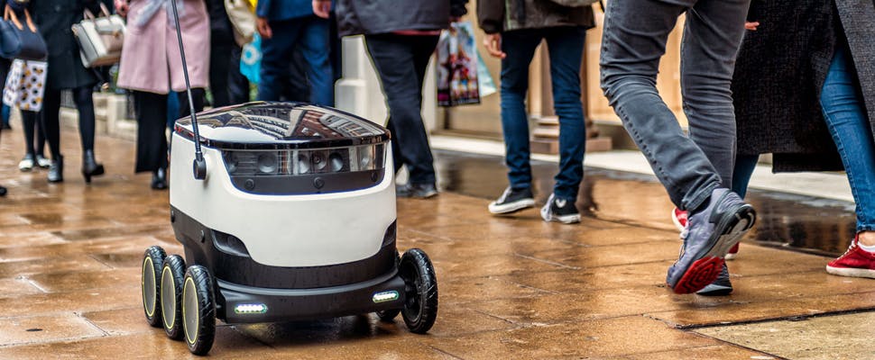 Pizzabezorgrobot komt naar Nederland