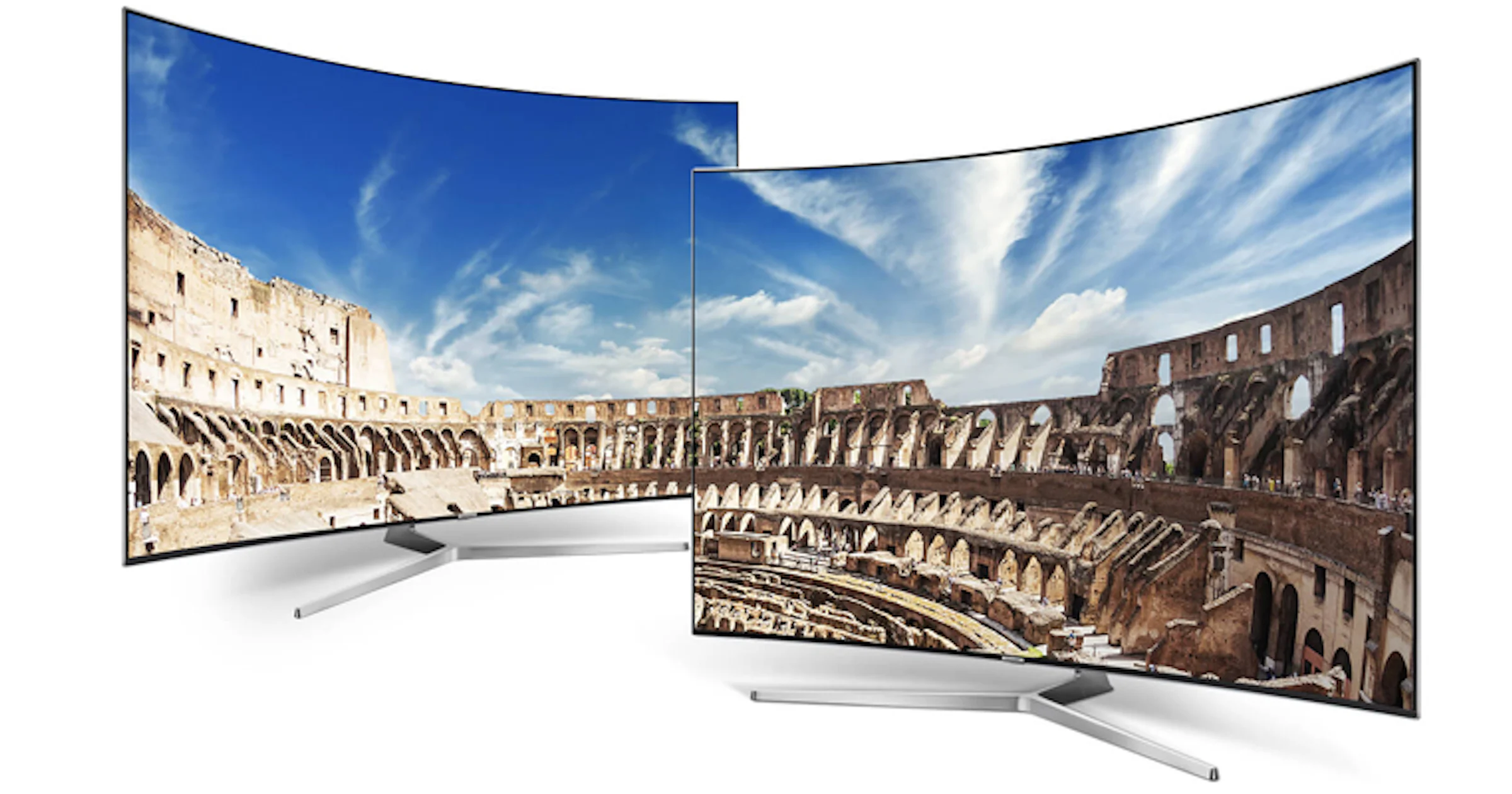 Samsung ziet nog heil in curved televisies