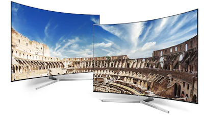 Samsung ziet nog heil in curved televisies