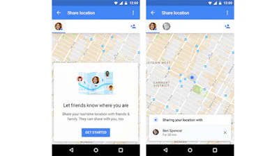 Deel je locatie in realtime met Google Maps