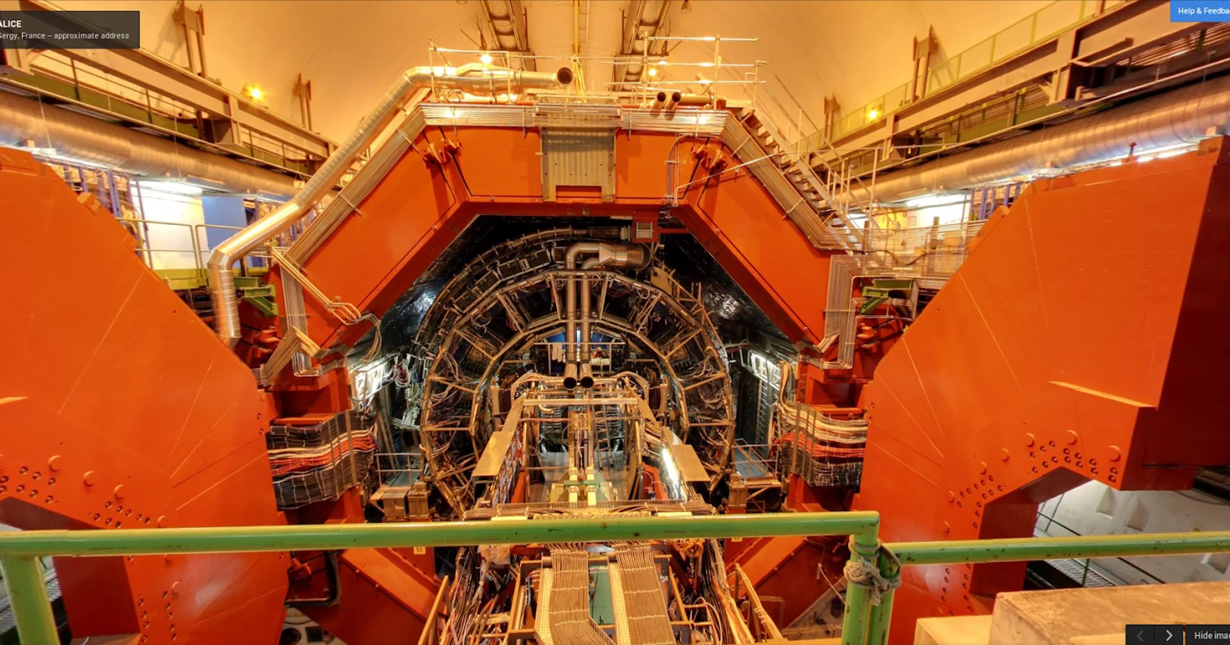 Neem een kijkje in de Large Hadron Collider met Google Maps