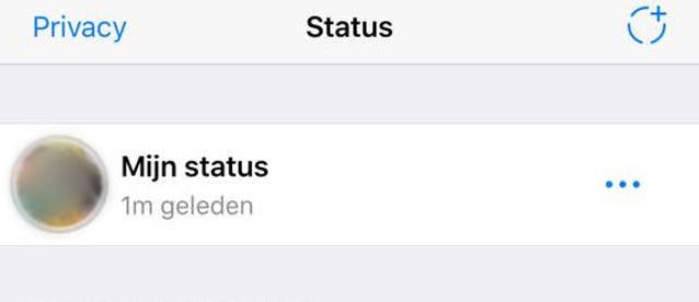 WhatsApp brengt 'oude' status terug