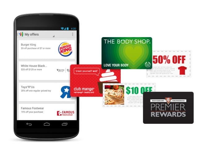 Google Wallet werkt na update ook op smartphones zonder nfc