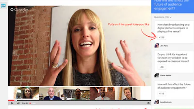 Live vragen beantwoorden met Google Hangouts On Air