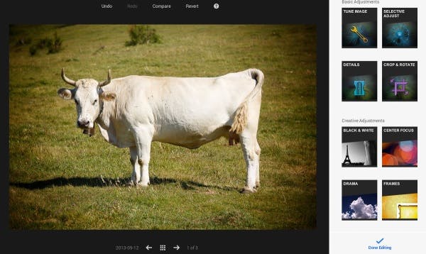 Google breidt fotobewerking Google+ uit