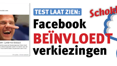 Facebook beïnvloedt Tweede Kamerverkiezingen