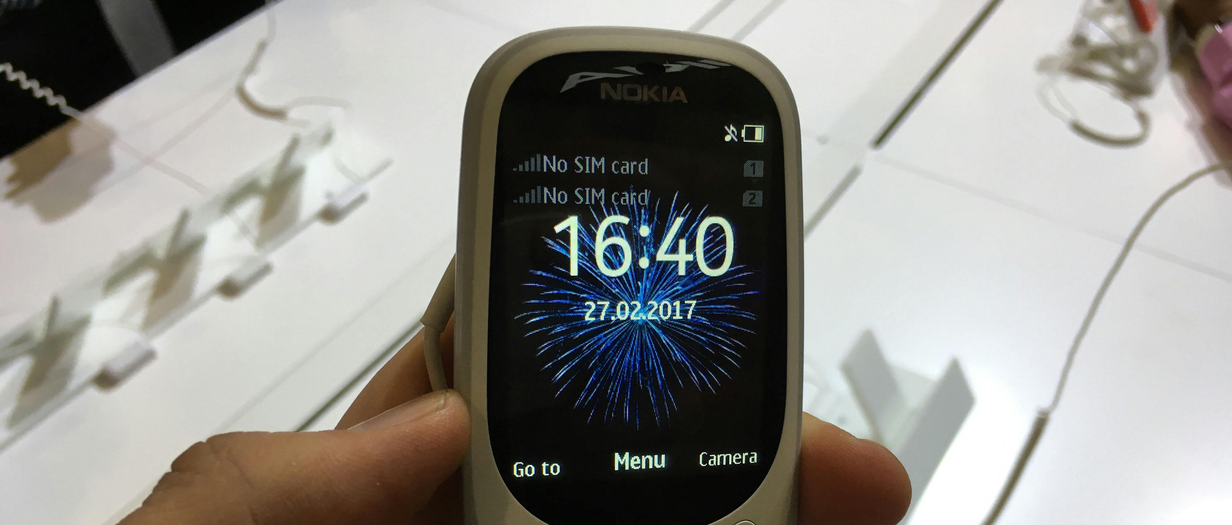 Hands-on met de nieuwe Nokia 3310