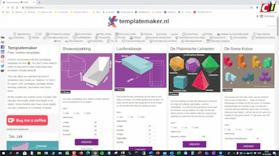 Doosjes maken met Templatemaker