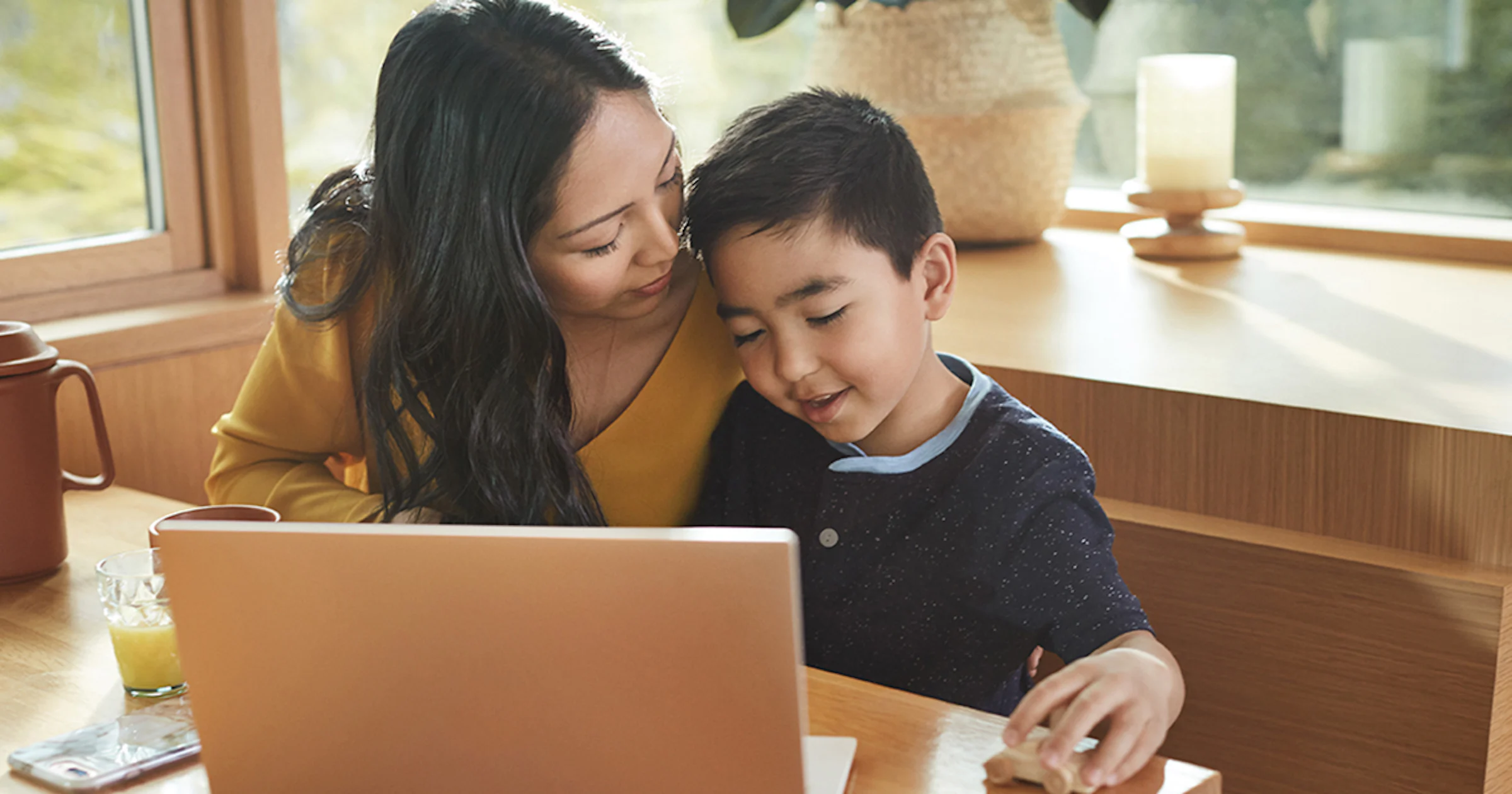 Slim thuiswerken door te multitasken