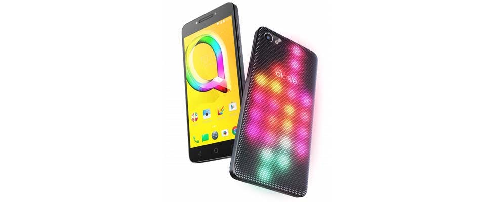 Alcatel A5 LED heeft lichtgevende behuizing