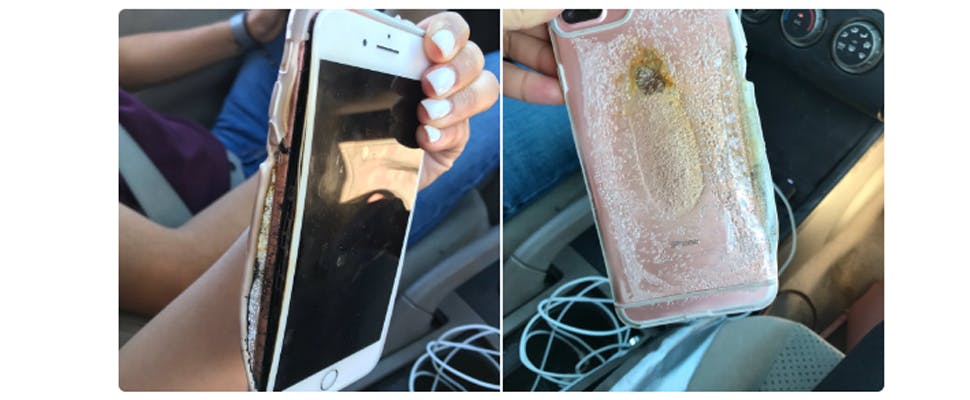 Apple onderzoekt zaak rond exploderende iPhone 7