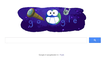 Aarde-achtige planeten zorgen voor een Google doodle