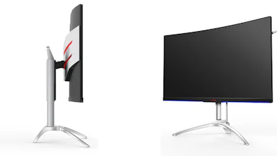 AOC onthult nieuwe gebogen gamingmonitoren