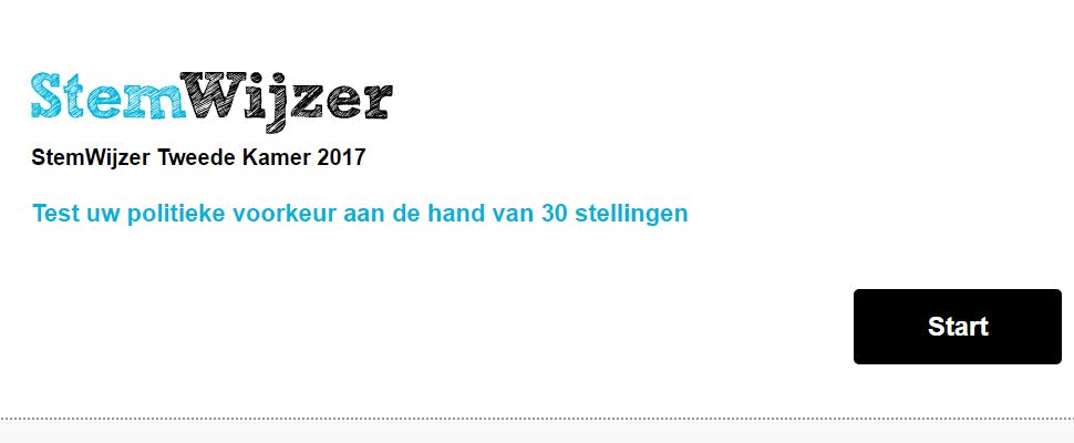 Beveiliging stemwijzer-sites opgeschroefd