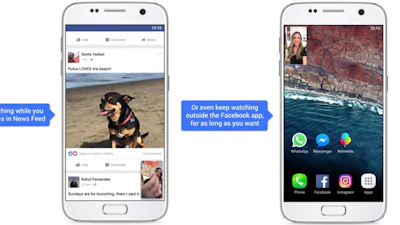 Facebook-video's ook buiten app af te spelen
