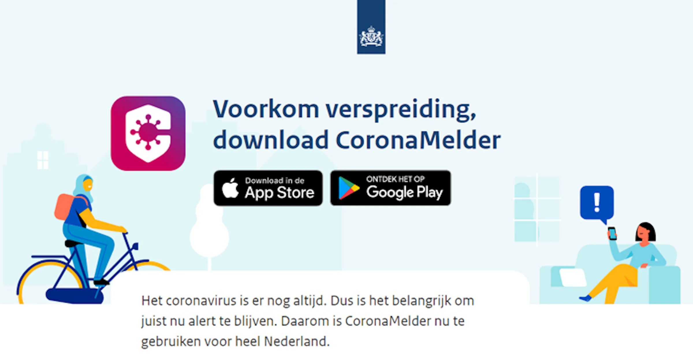 Op welke smartphones werkt de corona-app (niet)?