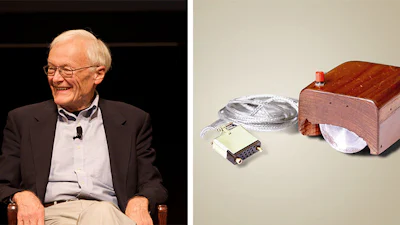 Mede-uitvinder eerste computermuis overleden