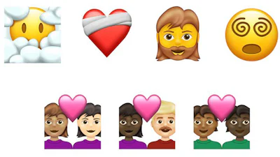 Toch nieuwe emoji in 2021 :D