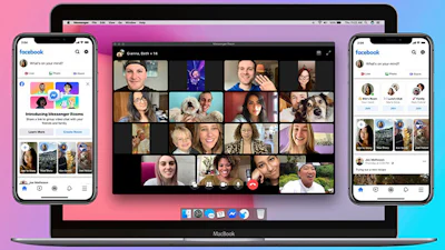 Videobellen in groep met Messenger Rooms van Facebook