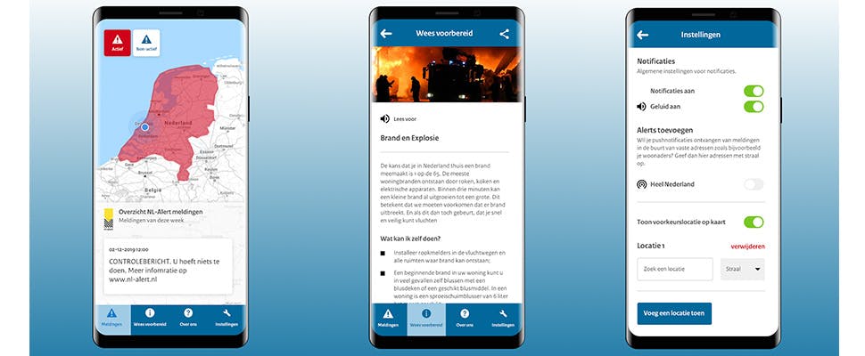 Overheid: Verwijder onze onveilige NL-Alert-app