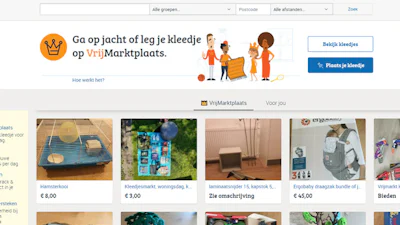 Marktplaats organiseert digitale vrijmarkt voor Woningsdag
