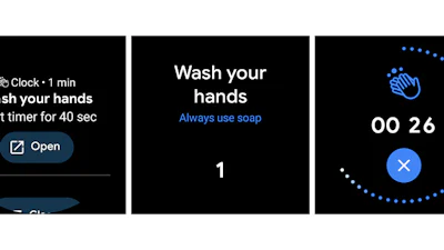 Smartwatch waarschuwt: was je handen!