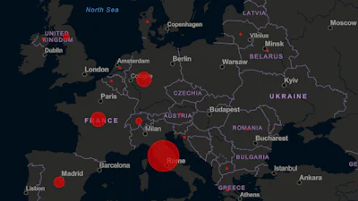 Interactieve wereldkaart toont verspreiding COVID-19 coronavirus