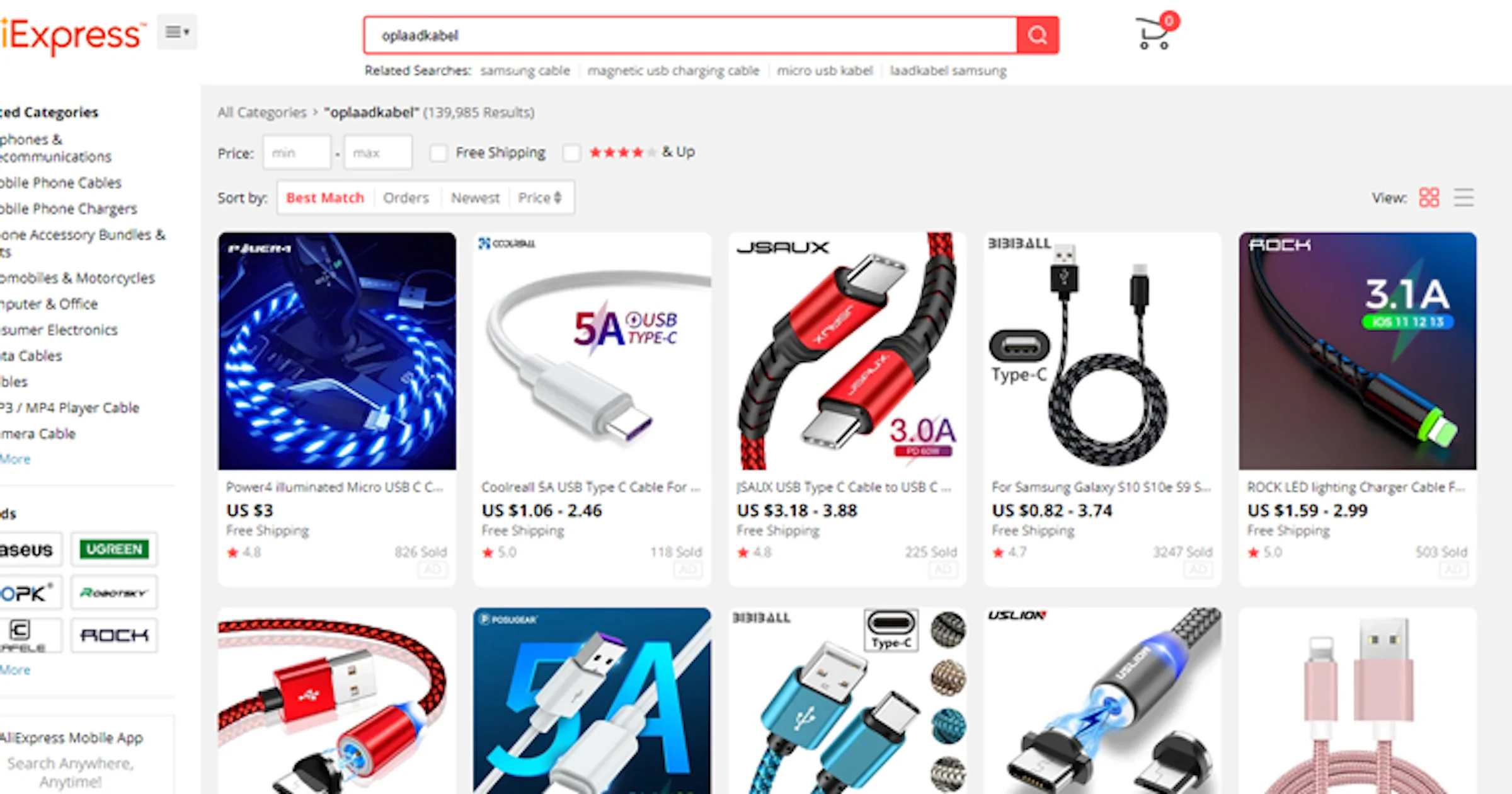 Driekwart usb-laders uit buitenland is onveilig