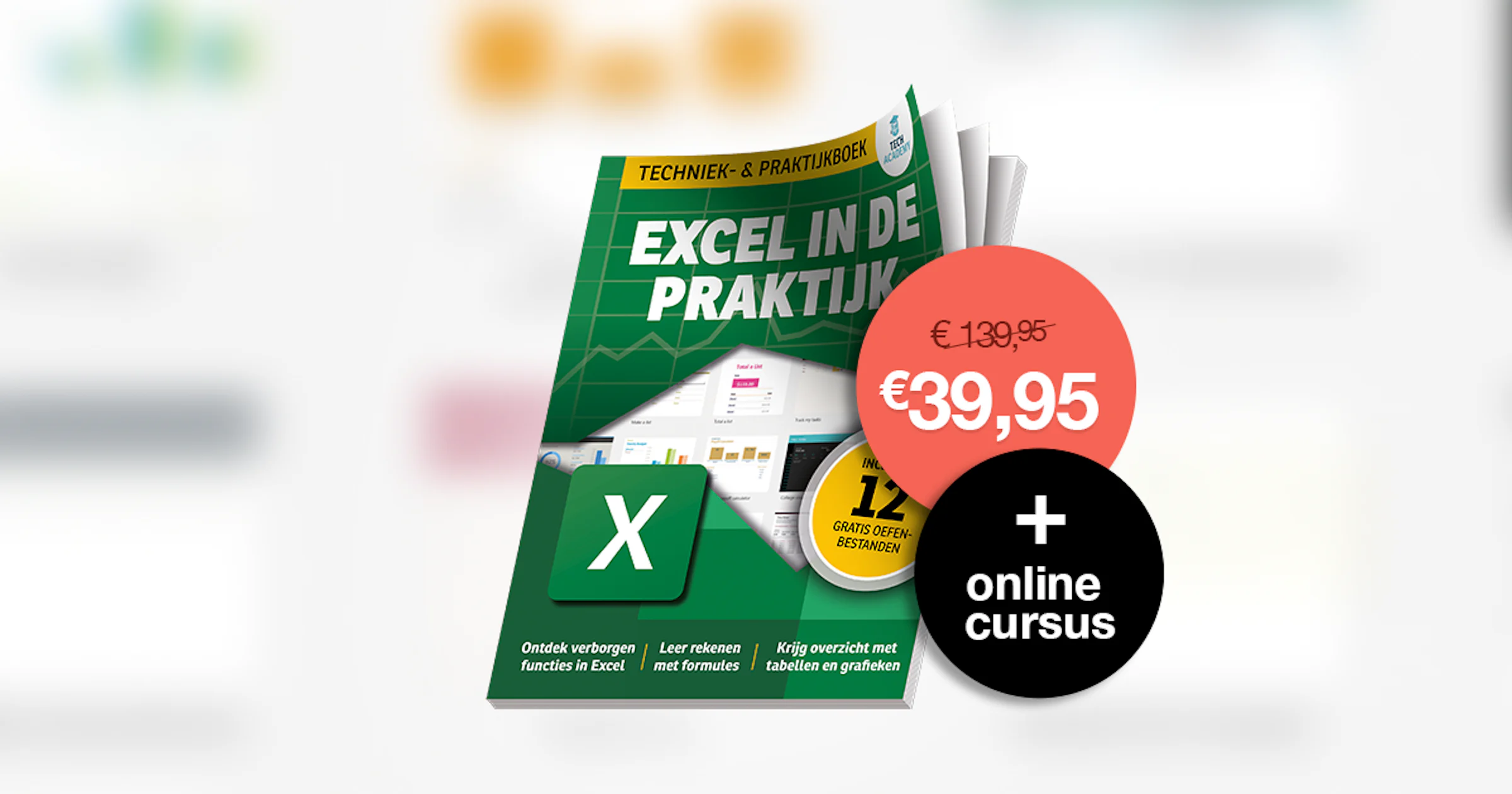 Werk wél soepel met Excel: boek + online cursus