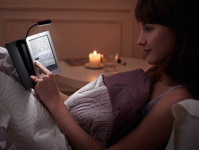 E-reader vooral populair in bed