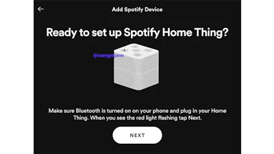Mysterieuze Spotify-speaker duikt ineens op