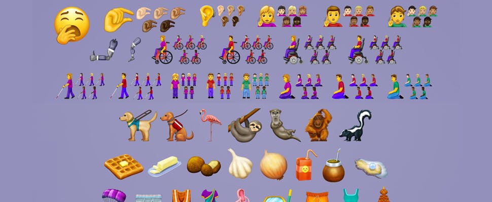 Dit zijn de nieuwe emoji voor 2019