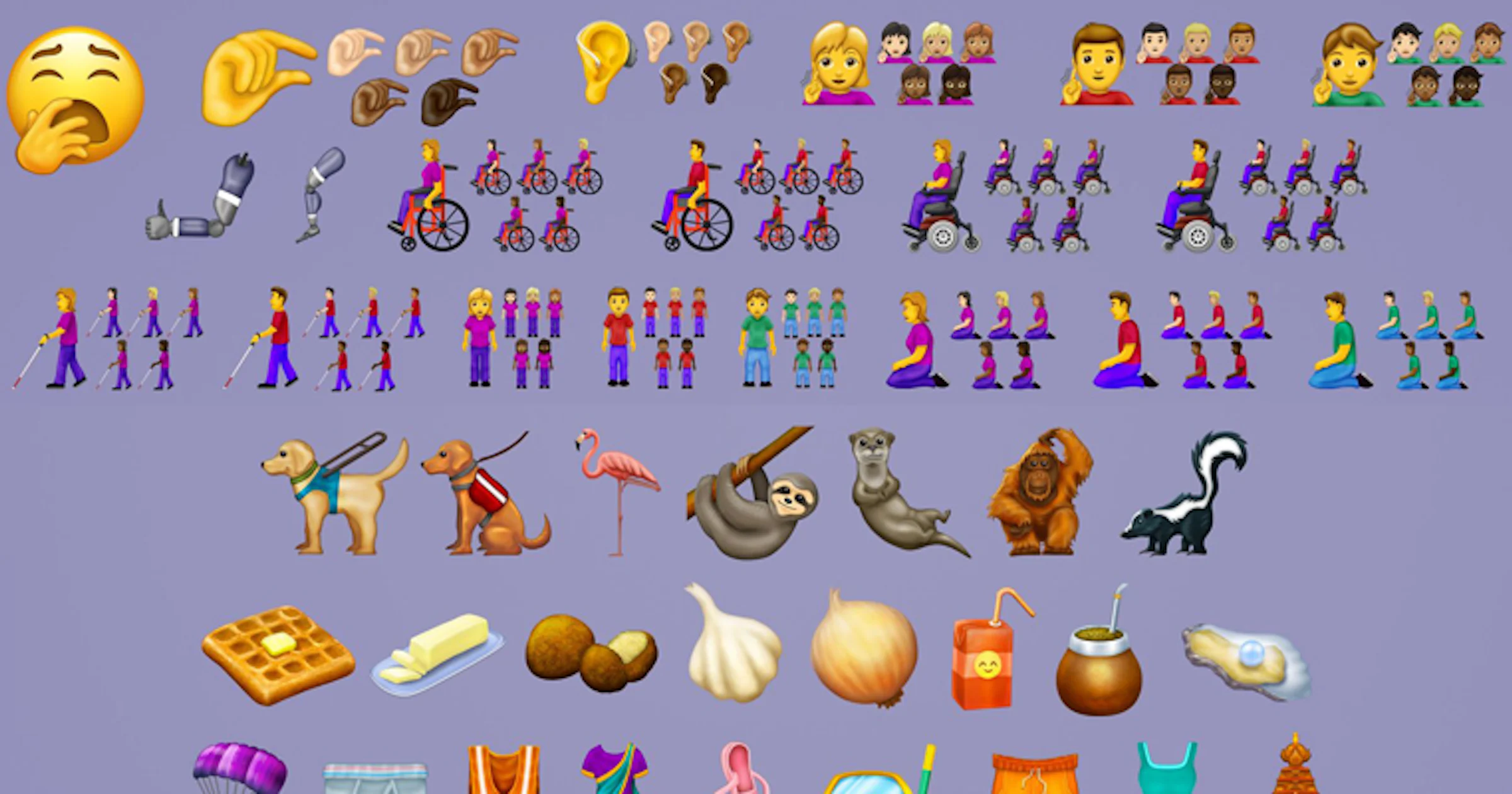 Dit zijn de nieuwe emoji voor 2019