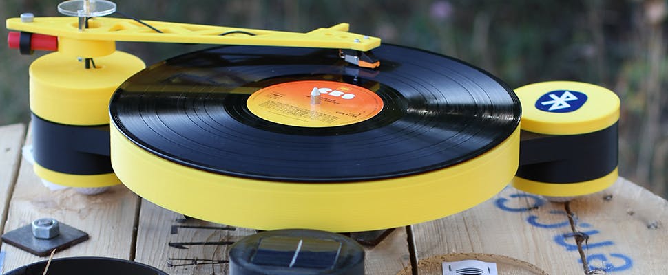 Lenco-MD: de eerste draaitafel uit de 3D-printer