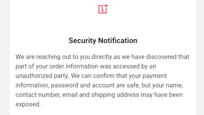 Opnieuw datalek ontdekt bij OnePlus