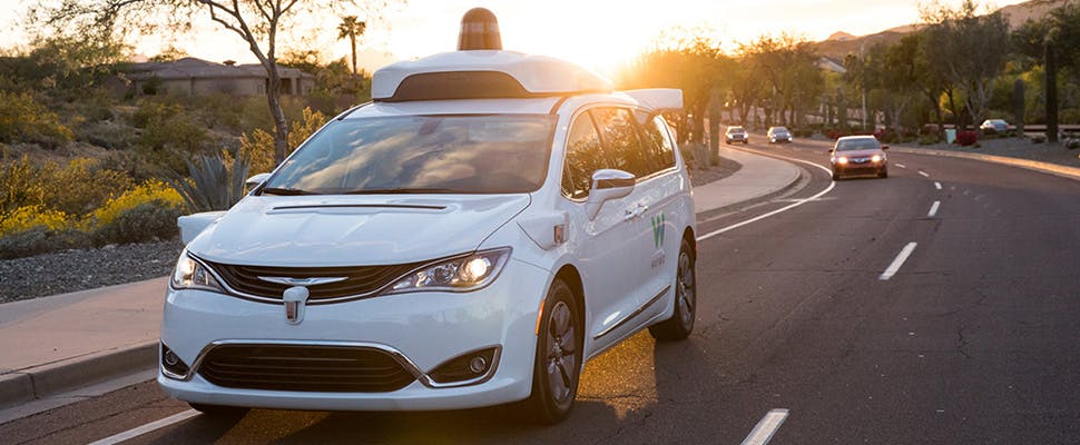 Vandalen hebben het op zelfrijdende auto's gemunt
